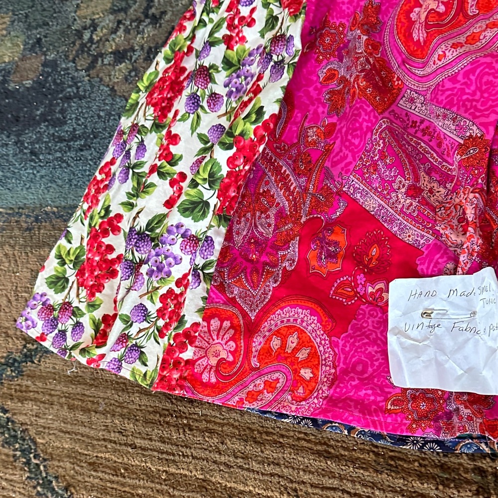 Floral Patchwork Dress - Multicolor - image 3